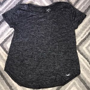 Charcoal Grey Slouchy Tee-Shirt